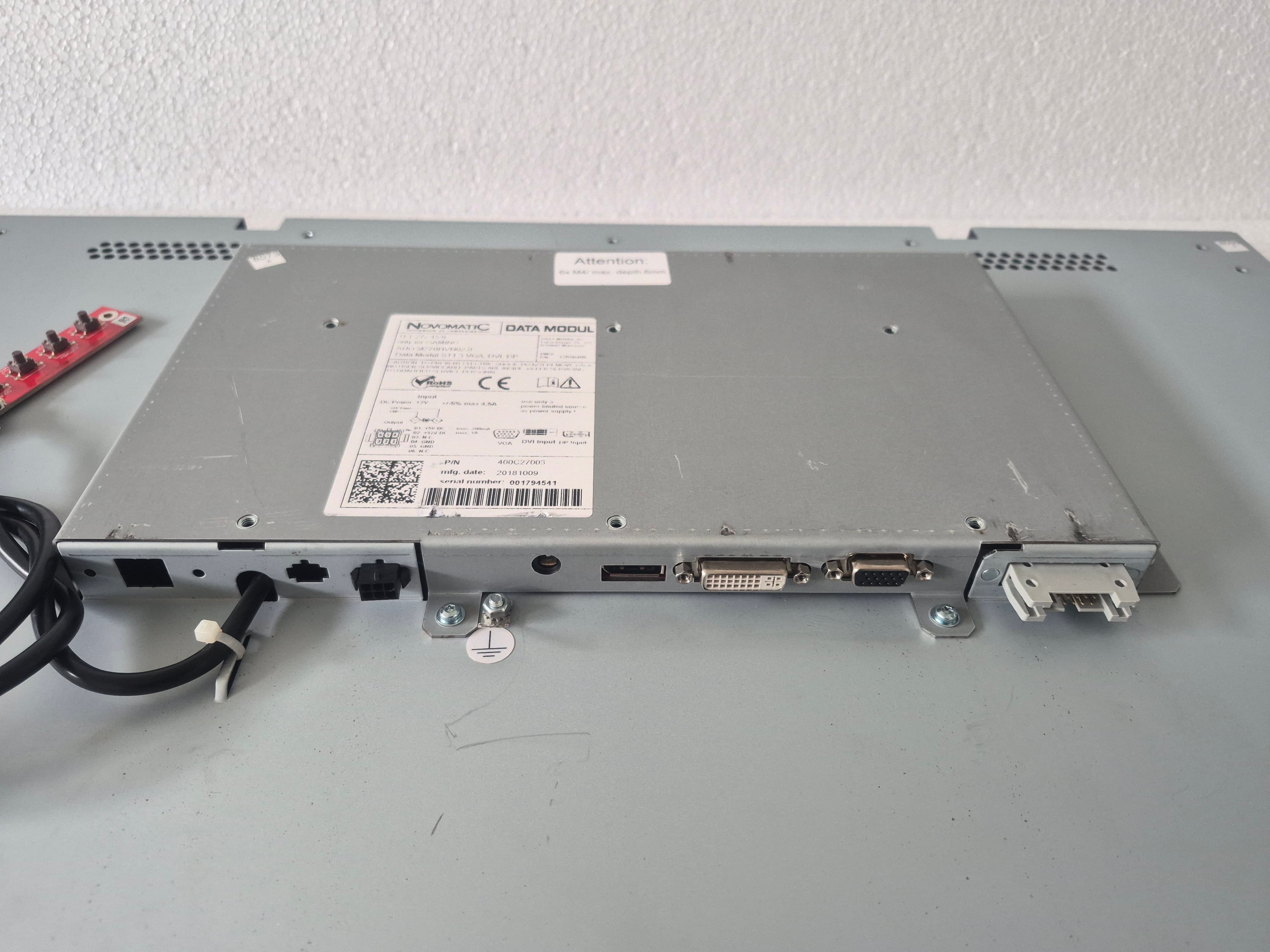 Monitor 27" 16:9 Datamodul ST1.3 CoverGlass (PGlass) - slika 4